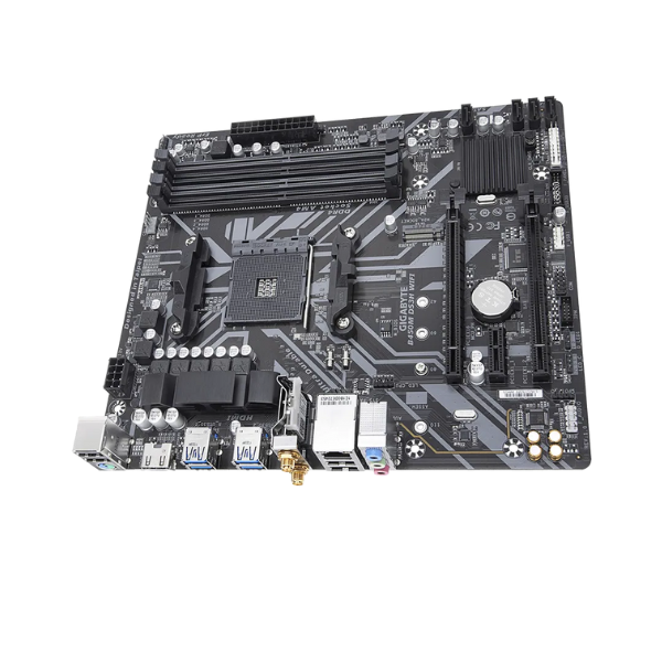 Picture of Gigabyte B450M DS3H WIFI AM4 AMD Micro ATX Motherboard