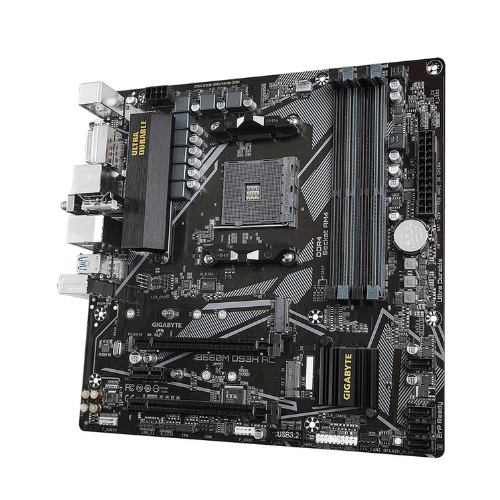 Picture of Gigabyte B550M DS3H AC AMD Micro ATX Motherboard