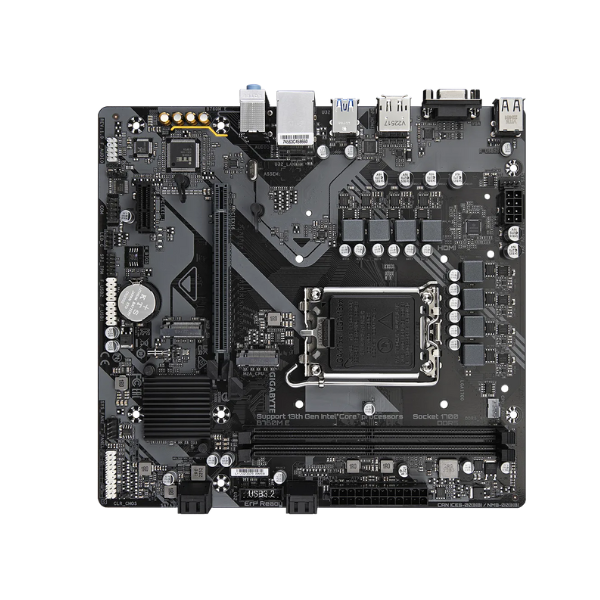 Picture of Gigabyte B760M E DDR5 Intel 14th, 13th, and 12th Gen Motherboard