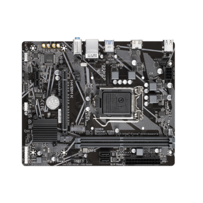 Picture of Gigabyte H410M K DDR4 Intel 10th Generation Motherboard( Black )