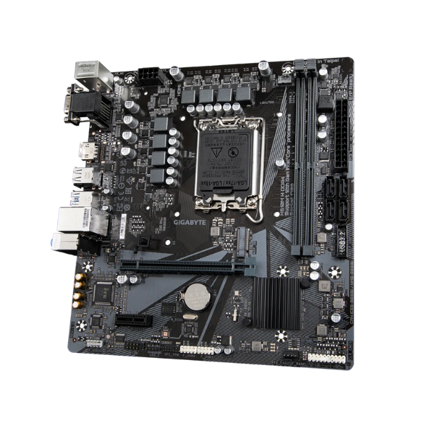 Picture of Gigabyte H610M H DDR4 Intel 12th/13th and 14th Gen Motherboard