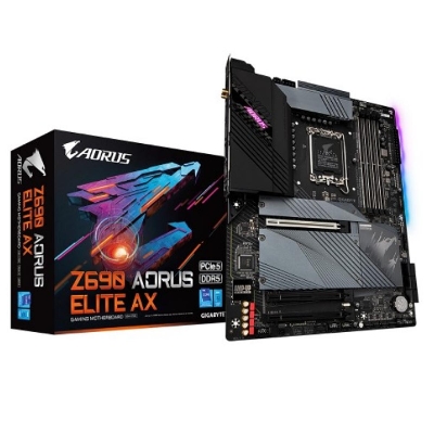 Picture of Gigabyte Z690 AORUS ELITE AX 12th Gen WiFi Gaming Motherboard