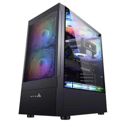 Picture of Golden Field N39B Mid-Tower ATX Desktop Gaming Casing( Black )