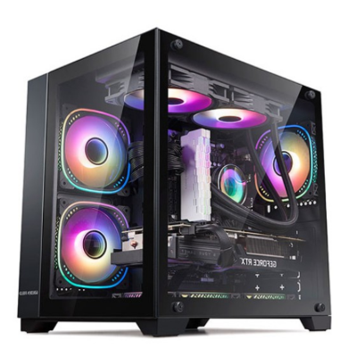 Picture of Golden Field Seaview M360 Black Mini Tower Micro-ATX Gaming Case( Black )