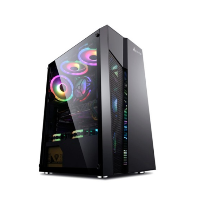 Picture of Golden Field WAKENING Mid-Tower ATX Gaming Desktop Casing( Black )