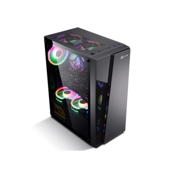 Picture of Golden Field WAKENING Mid-Tower ATX Gaming Desktop Casing( Black )