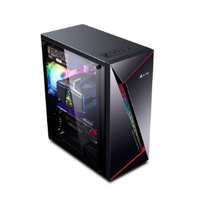Picture of Golden Field XH2i ATX Gaming Casing (Black)( Black )