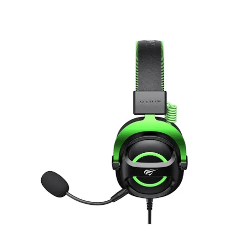 Picture of Havit H2002E Wired Gaming Headphone( Black+ Ochre )