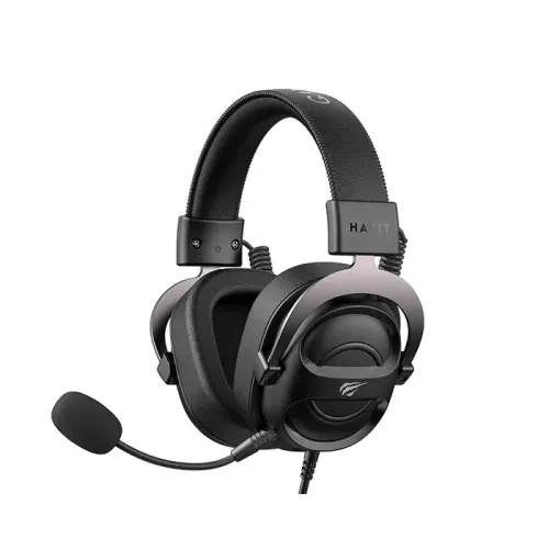 Picture of Havit H2002E Wired Gaming Headphone( Black+ Ochre )