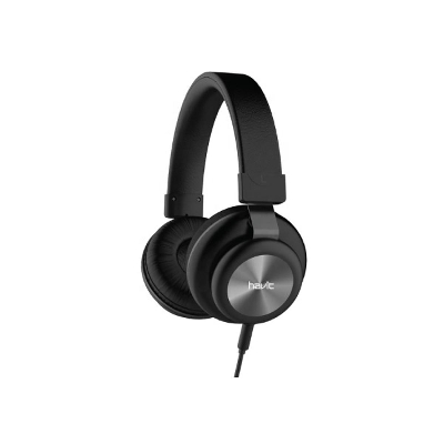 Picture of Havit H2263d wired colorful music headphone( Black )