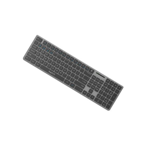 Picture of Havit KB235WB Dual Mode Wireless gray keyboard( Black )