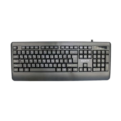 Picture of Havit KB253 Black Exquisite Keyboard With Bangla( Black )
