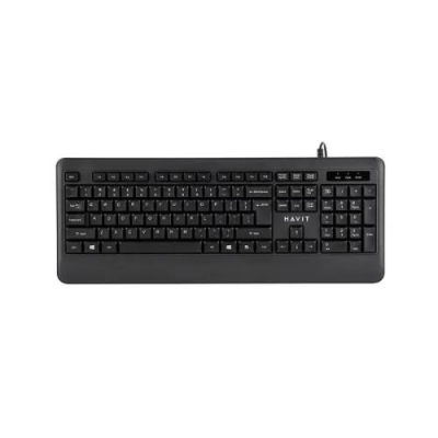 Picture of Havit KB253 Black Exquisite Keyboard With Bangla( Black )