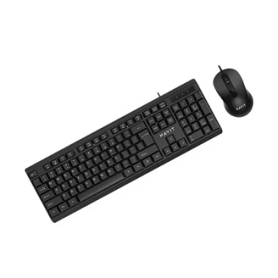 Picture of Havit KB270CM Wired Keyboard & Mouse Combo( Black )