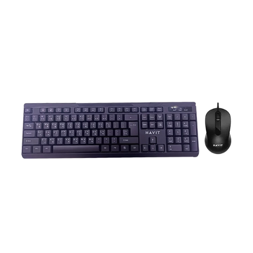 Picture of Havit KB270CM Wired Keyboard & Mouse Combo( Black )