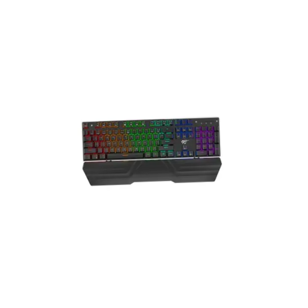 Picture of Havit KB856L RGB Mechanical USB Gaming Keyboard With Bangla( Multicolor )