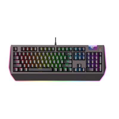 Picture of Havit KB872L RGB Backlit Multi-Function Mechanical Gaming Keyboard( Black )