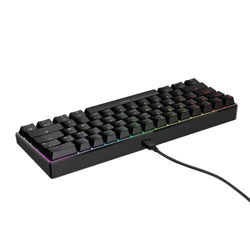 Picture of Havit KB872L RGB Backlit Multi-Function Mechanical Gaming Keyboard( Black )