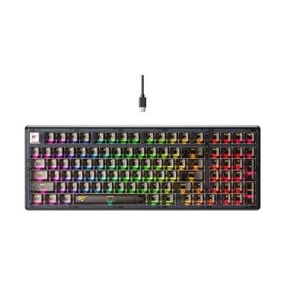Picture of Havit KB875L Wired RGB Mechanical Gaming Keyboard( Black )