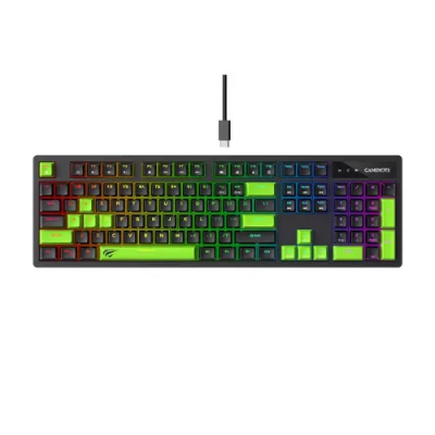 Picture of Havit KB893L RGB Backlit Wired Mechanical Gaming Keyboard( Multicolor )