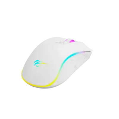 Picture of Havit MS1034 RGB White Programmable Gaming Mouse