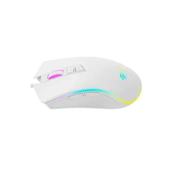 Picture of Havit MS1034 RGB White Programmable Gaming Mouse