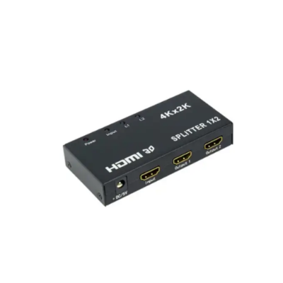 Picture of HDTV 3D 2 Port 4Kx2K UHD HDMI 1X2 Splitter( Black )