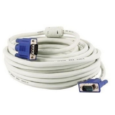 Picture of High quality VGA to VGA Cable 20 Meter White( Multicolor )