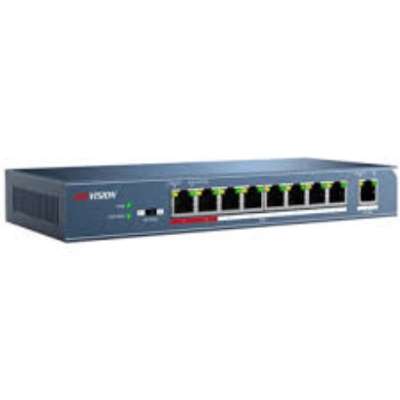 Picture of Hikvision Ds-3E0109P-E/M Fast 8 Port Ethernet Poe Switch - Onu( Blue )