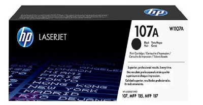 Picture of HP 107A (W1107A) Black Laser Toner Cartridge( Black )