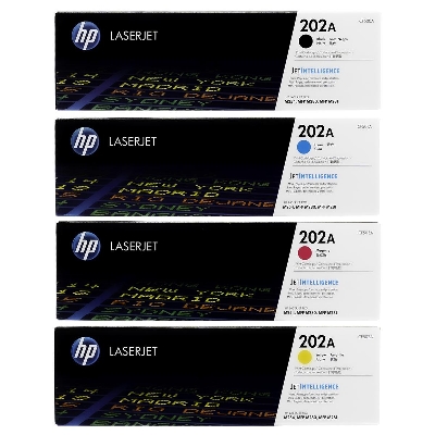 Picture of HP 202A LaserJet Toner Full Set( Multicolor )