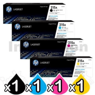 Picture of HP 215A Full Set Laser Jet Toner( Multicolor )