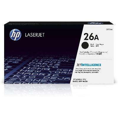 Picture of HP 26A Black Laser Toner Cartridge( Black )