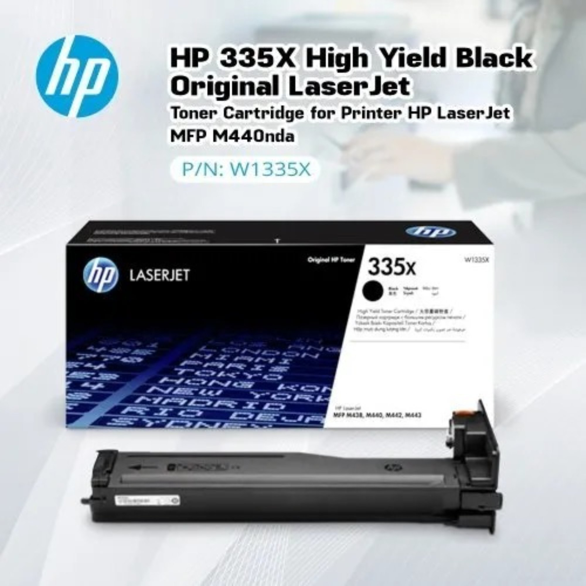 Picture of HP 335X High Yield Black Laserjet Toner( Black )