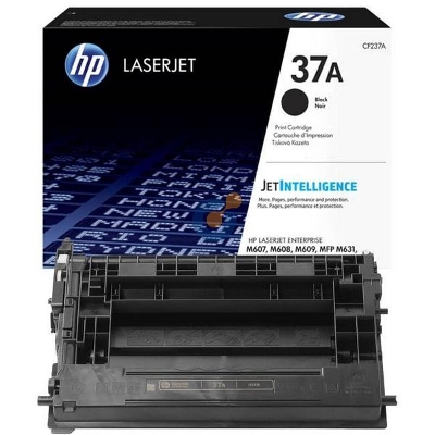 Picture of HP 37A Black LaserJet Toner For LJ M607, M608, MFP633( Black )