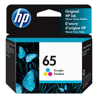 Picture of HP 65 Tri-color Ink Cartridge( Multicolor )