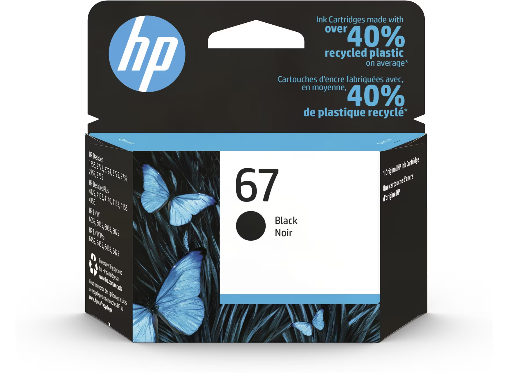 Picture of HP 67 Black (3YM56AA) Original Ink Cartridge( Black )