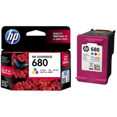 Picture of HP 680 Tri Color Original Ink Advantage Cartridge( Multicolor )