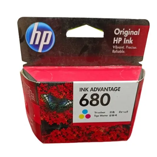 Picture of HP 680 Tri Color Original Ink Advantage Cartridge( Multicolor )