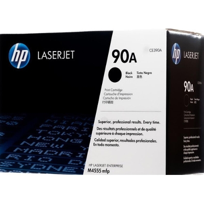 Picture of HP 90A Black LaserJet Toner (CE390A)( Black )