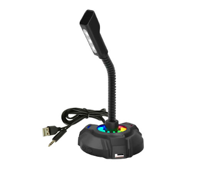 Picture of HP DHP 1100C RGB Wired Microphone( Black )