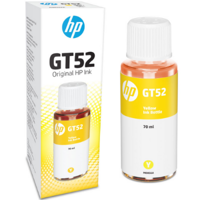 Picture of HP GT52 Yellow M0H56AA 70 ml Ink Bottle( Yellow )