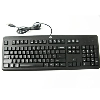 Picture of HP Original KU-1156 Black USB Wired Keyboard( Black )