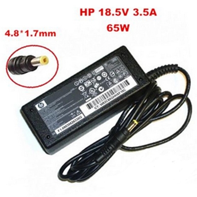 Picture of Hp Pavilion Laptop Charger 18.5V 3.5A 65W  Adapter( Black )