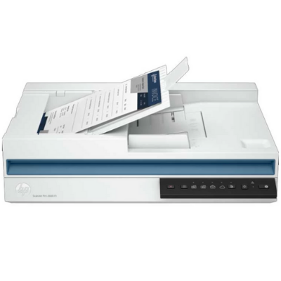 Picture of HP ScanJet Pro 2600 f1 Flatbed & Sheetfed Duplex Legal Scanner with ADF( White )