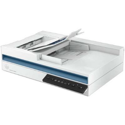 Picture of HP ScanJet Pro 2600 f1 Flatbed & Sheetfed Duplex Legal Scanner with ADF( White )