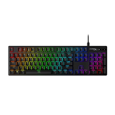 Picture of HyperX Alloy Origins RGB Aqua Switch Mechanical Gaming Keyboard(4P5N9AA)( Multicolor )