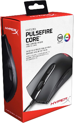 Picture of HyperX Pulsefire Core Black Gaming Mouse(4P4F8AA)( Black )