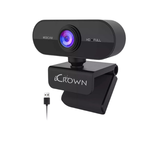 Picture of i-Crown 1080p Built-in Mic Webcam( Black )