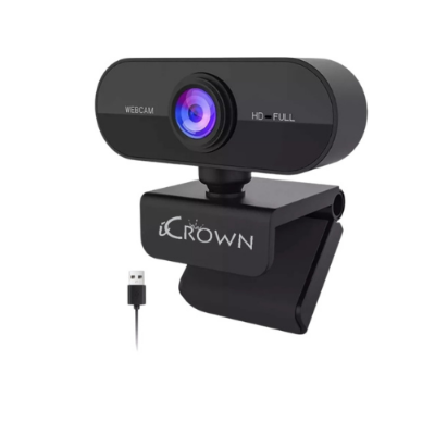 Picture of i-Crown 1080p Built-in Mic Webcam( Black )